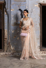 Load image into Gallery viewer, BLUSH PINK NET SAREE
