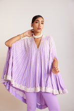 Load image into Gallery viewer, Lilac Asymmetrical Cape Set
