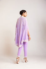 Load image into Gallery viewer, Lilac Asymmetrical Cape Set
