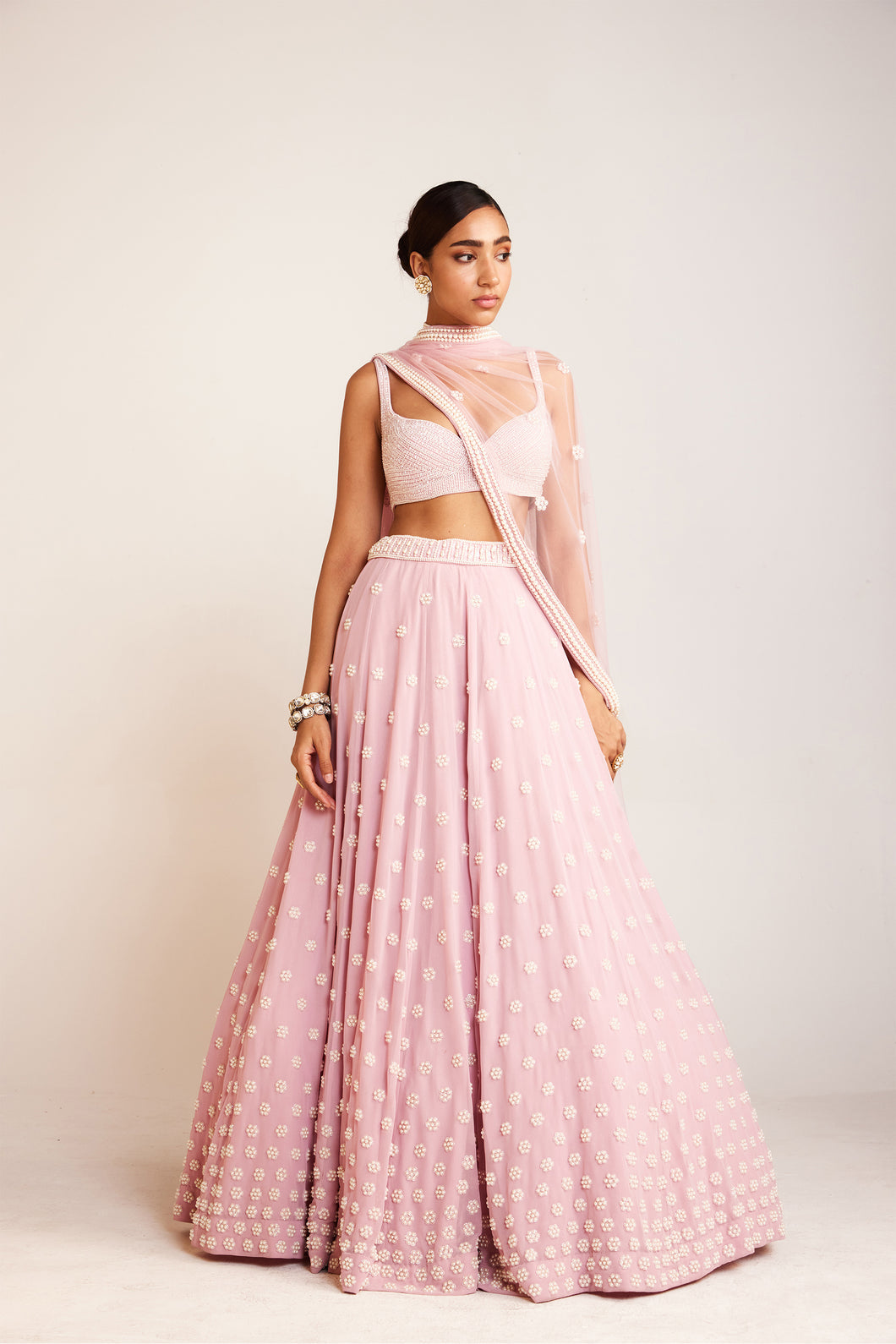 Blouse Lehenga Dupatta