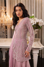 Load image into Gallery viewer, LILAC PINK EMBELLISHED SHARARA SET
