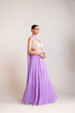 Load image into Gallery viewer, Lilac Sharara Set
