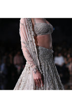 Load image into Gallery viewer, Ophelia Shimmer Tulle Bridal Lehenga Set
