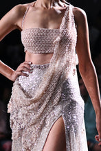 Load image into Gallery viewer, Elena draped sari set
