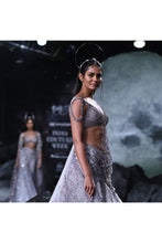 Load image into Gallery viewer, Daphne Shimmer Tulle Lehenga Set
