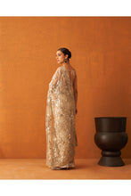 Load image into Gallery viewer, Gold Net Saree
