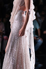 Load image into Gallery viewer, Elena draped sari set

