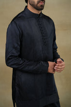 Load image into Gallery viewer, Midnight wane kurta set
