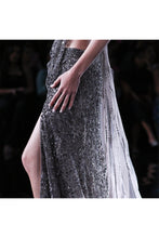 Load image into Gallery viewer, Arete Shimmer Tulle Sari Gown
