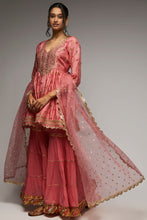 Load image into Gallery viewer, Rashida Peplum Sharara Set
