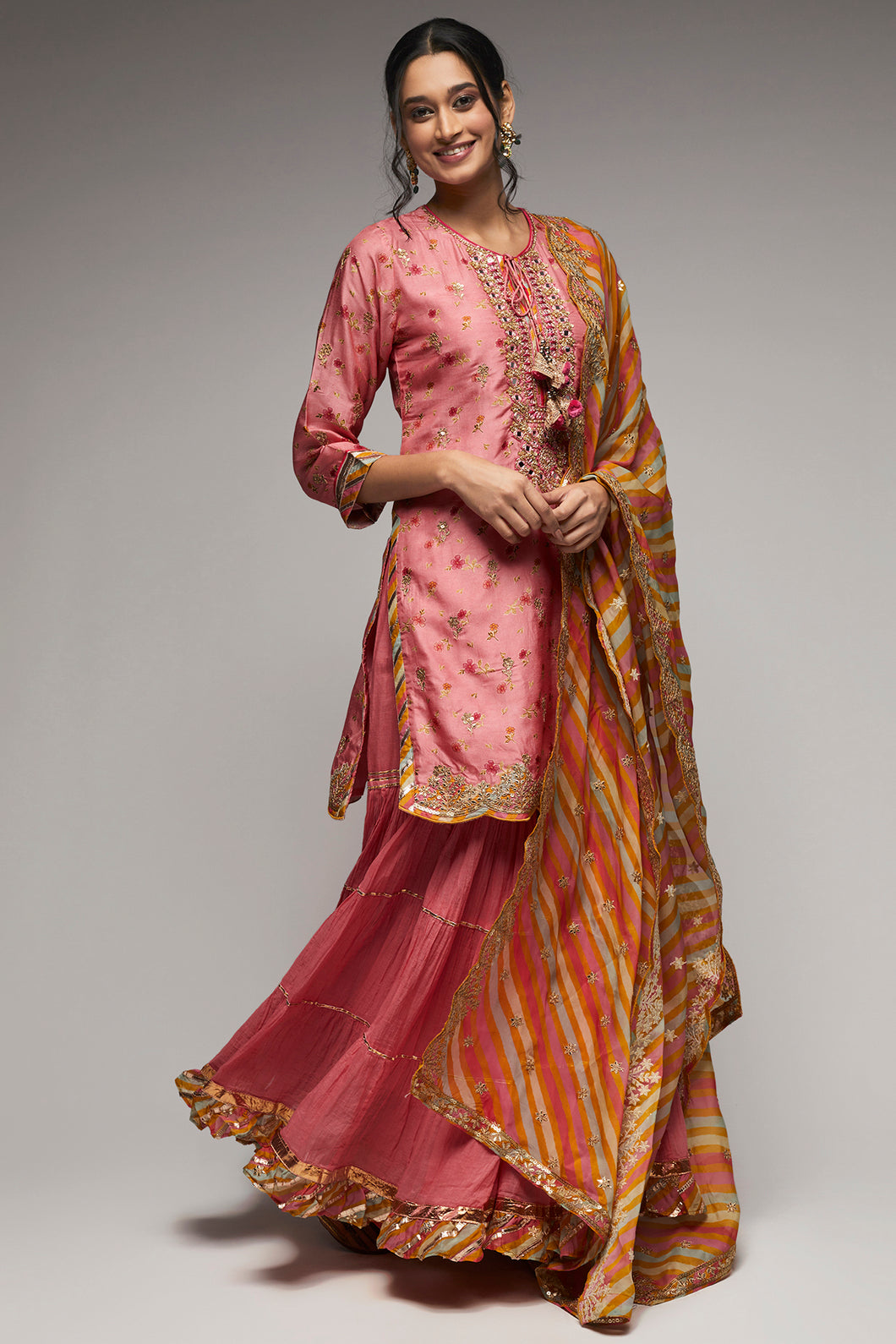 Rashida Short Sharara Set