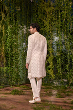Load image into Gallery viewer, Naksh- The Ivory Tapestry Sherwani
