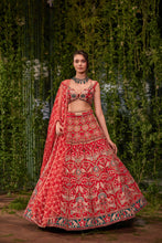 Load image into Gallery viewer, Udaan- The Bird of Hope lehenga
