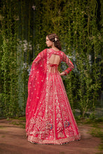 Load image into Gallery viewer, Mayura- The imperial peacock lehenga
