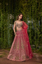 Load image into Gallery viewer, Virasat — The Heritage Bloom Lehenga
