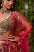 Load image into Gallery viewer, Virasat — The Heritage Bloom Lehenga
