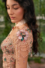 Load image into Gallery viewer, Rajsi Mayura - The Enchanted Grey lehenga

