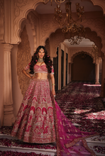Load image into Gallery viewer, Rani heavily embroidered lehenga
