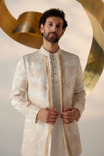 Load image into Gallery viewer, Dreamy Ivory Bandhgala set
