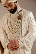 Load image into Gallery viewer, Albino white Sherwani set
