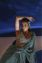 Load image into Gallery viewer, Ava Jade Saree
