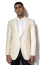 Load image into Gallery viewer, Ivory Embroidered Tuxedo
