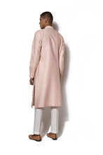 Load image into Gallery viewer, Peach Asymmetrical Kurta Set
