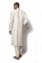 Load image into Gallery viewer, Ivory Hand Embroidered Sherwani Set
