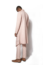 Load image into Gallery viewer, Pink Embroidered Long Jacket Set
