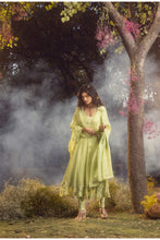 Load image into Gallery viewer, SOFT GREEN ANARKALI SET
