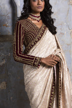 Load image into Gallery viewer, BLUSH PINK MONGA SAREE
