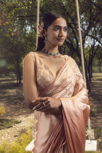 Load image into Gallery viewer, SALMON OMBRE SAREE
