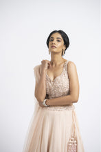Load image into Gallery viewer, BLUSH PINK LEHENGA CHOLI SET
