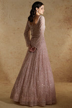 Load image into Gallery viewer, Pink net self on slef work gown
