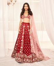 Load image into Gallery viewer, BLOOD  RED BRIDAL SET
