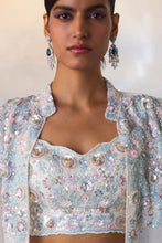 Load image into Gallery viewer, White Organza Jacket SET
