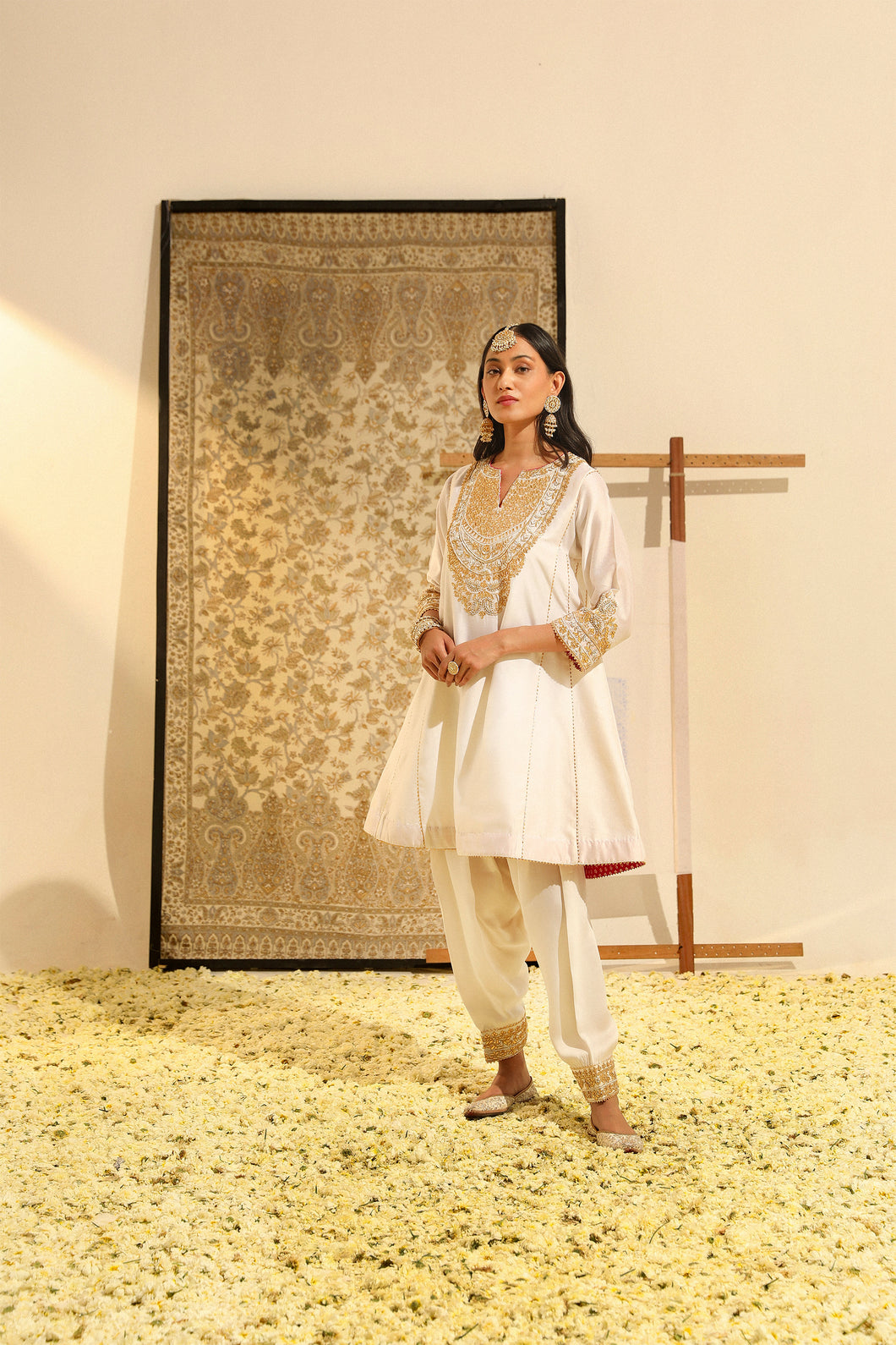 Chauga with Salwar
