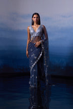 Load image into Gallery viewer, GREY NET SAREE
