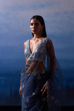 Load image into Gallery viewer, GREY NET SAREE
