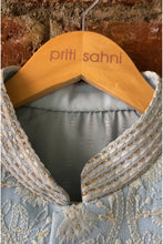 Load image into Gallery viewer, Powder Blue sherwani set
