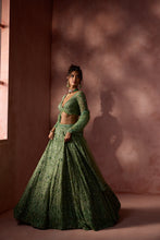 Load image into Gallery viewer, SAGE GREEN LEHENGA SET
