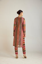Load image into Gallery viewer, Olive Green Straight Kurta Pant Set
