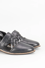 Load image into Gallery viewer, Coal Chevron Patent Peshawaris
