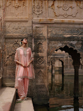 Load image into Gallery viewer, Maham - Pink Anarkali Set with Salwar &amp; Dupatta
