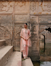Load image into Gallery viewer, Maham - Pink Anarkali Set with Salwar &amp; Dupatta
