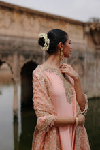 Load image into Gallery viewer, Maham - Pink Anarkali Set with Salwar &amp; Dupatta
