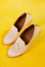 Load image into Gallery viewer, Pink Mirror Embroidered Loafers
