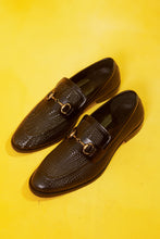 Load image into Gallery viewer, Textured Black Loafer
