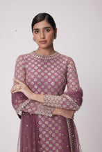 Load image into Gallery viewer, MUD  MAUVE STRAIGHT KURTA SET

