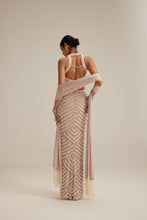 Load image into Gallery viewer, Ash Pink Pearl Drop Pencil Skirt Set
